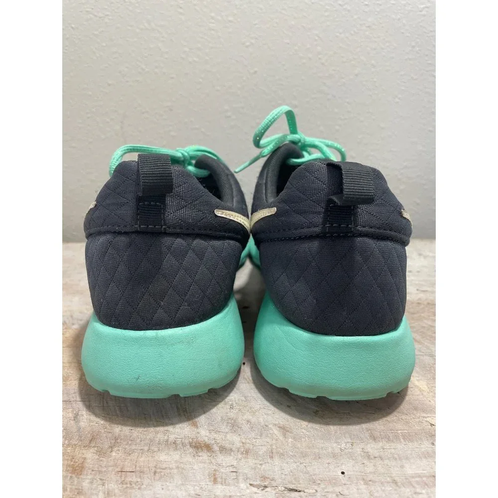 Nike Girl's 6.5Y Roshe One Grey Teal Running Sneakers Women's Size 8‎